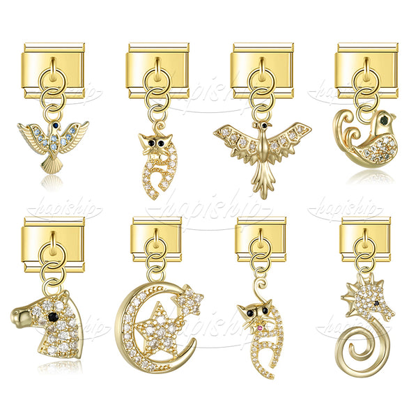 Birds Moon Star Horse Shiny DJ1530