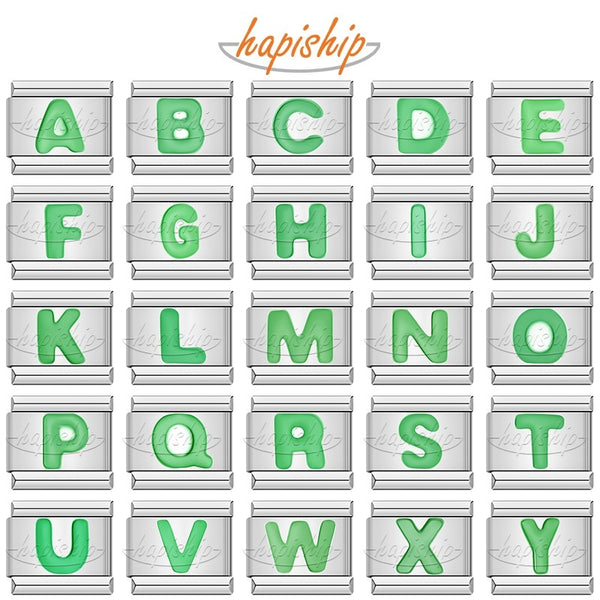 Green 26 Letter DJ1820