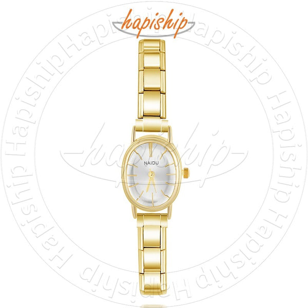 Compact Temperament Ellipse Watch G198