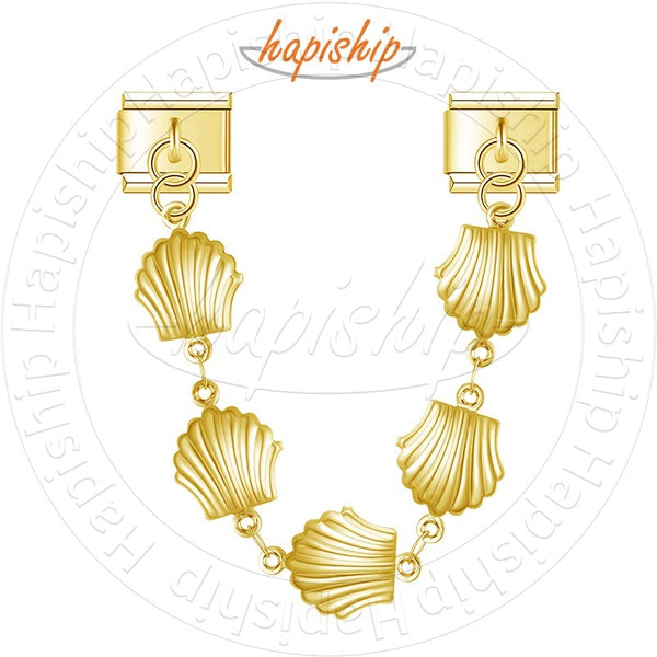 Hollow Butterfly Heart Shell Chain DJ1757