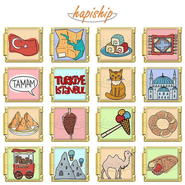 Golden Turkey Tourist Cuisine TZ182-Gold