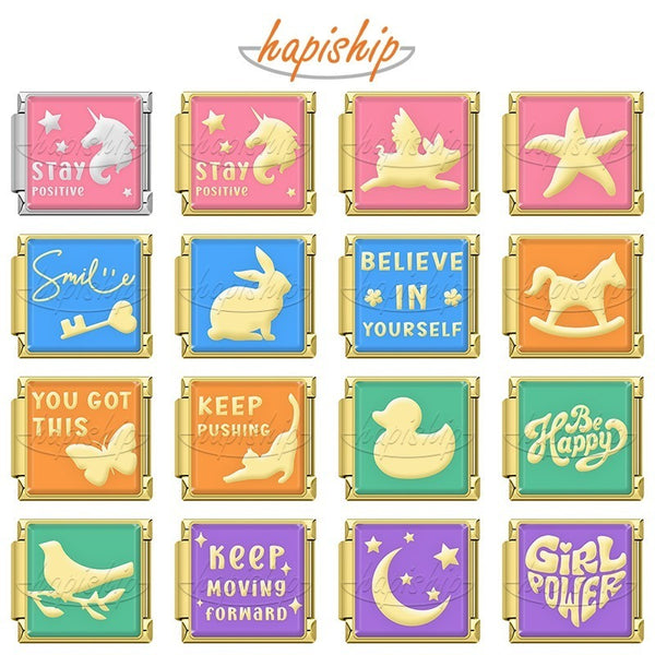 Golden Animals Star Key Moon Star  TZ178-Gold