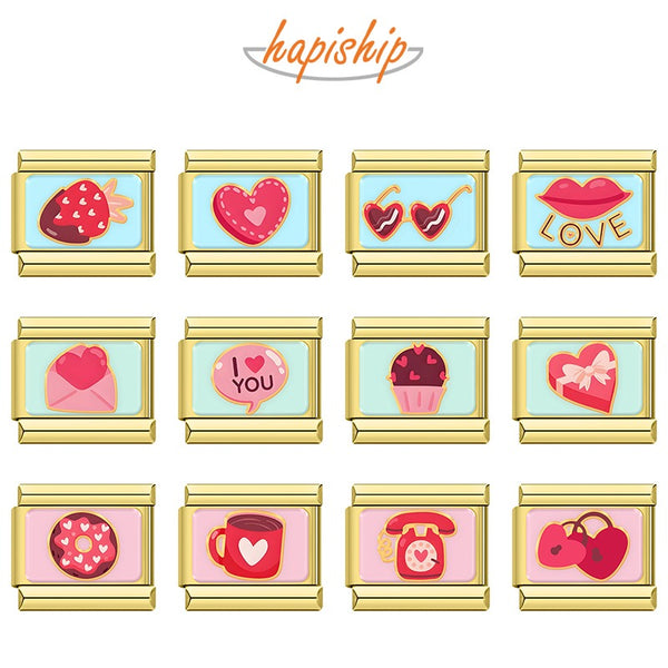 Heart Cake Strawberry  TZ083-Gold