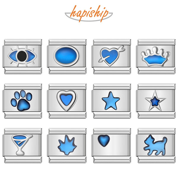 Blue Eye Heart Crown Rouns  DJ1689