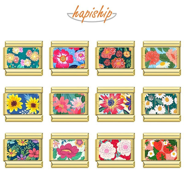 Golden Colors Flower  TZ089-Gold