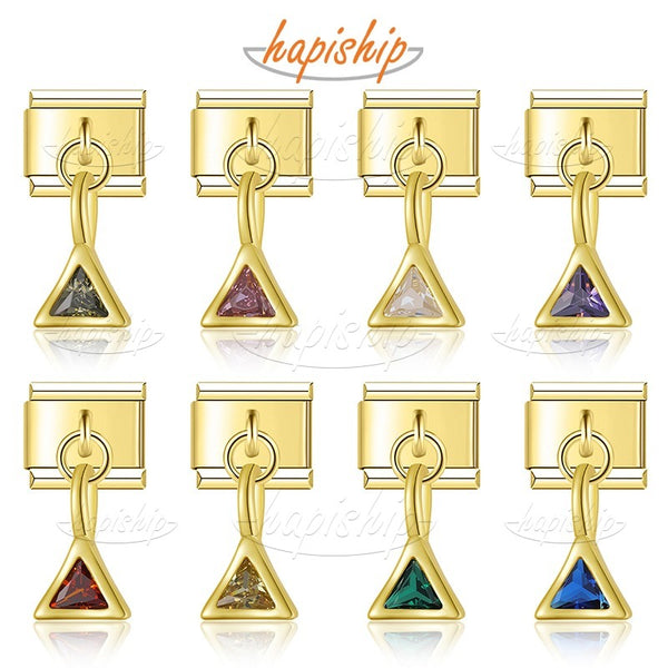Triangle Colored Zircon DJ2303