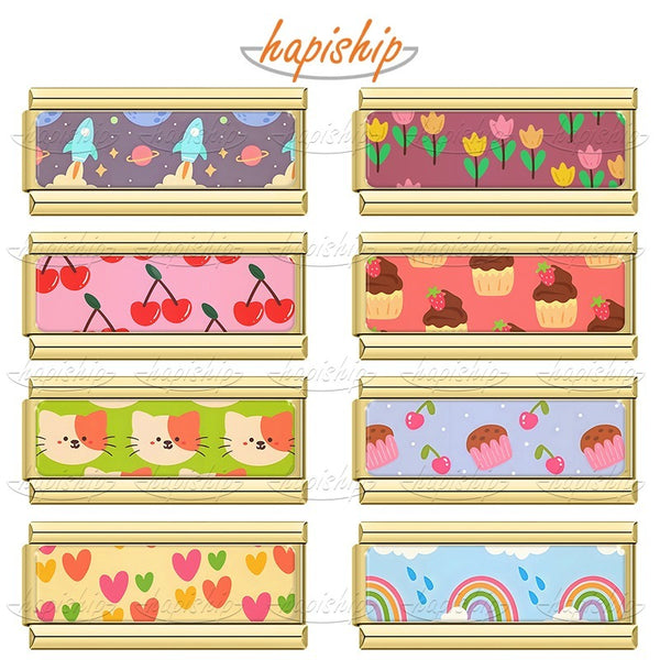 Romantic Heart Rainbow TZ051-Gold