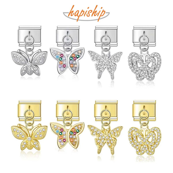 Hapiship Beautiful Cute Butterfly Dazzling DJ624