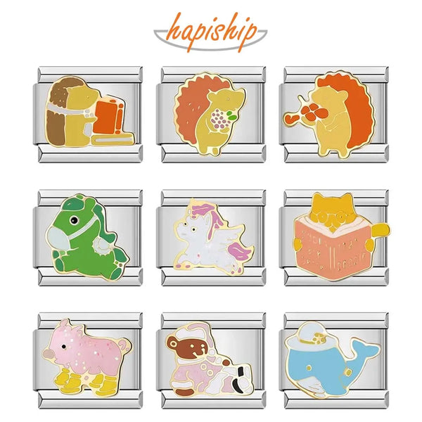 Hapiship Hedgehog Horse Pig Dolphin DJ661-A