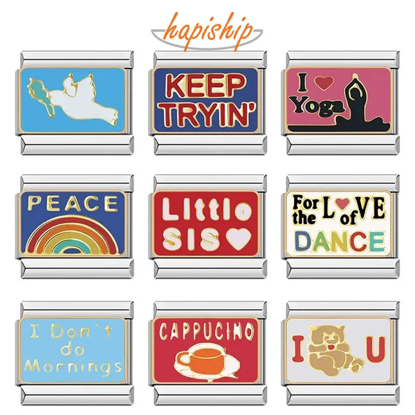 Hapiship Colors Peace Keep Tryin Cappucino DJ732-A