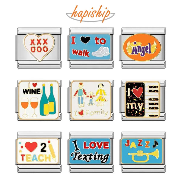 Hapiship I Love Walk Jazz Family Wine DJ727-B