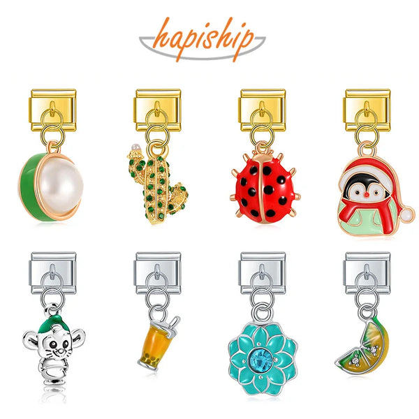 Hapiship Flower Eye Mouse Rainbow Ladybug DJ606