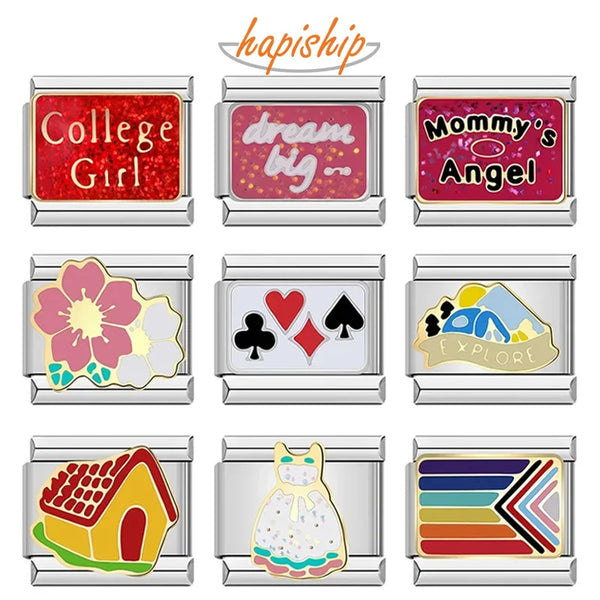 Hapiship Shiny Flower House Skirt DJ666-B