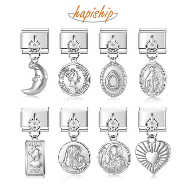 Hapiship Heart Eye Moon Virgin Mary of Jesus DJ668A