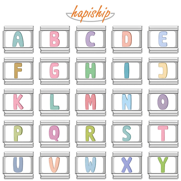 Hapiship Colorful 26 English Letters TZ037