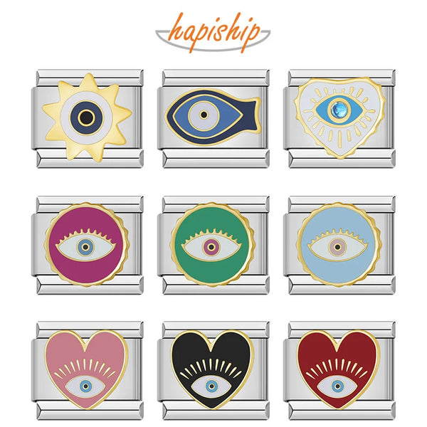 Hapiship Popular Romantic Heart Round Eye DJ1105-A