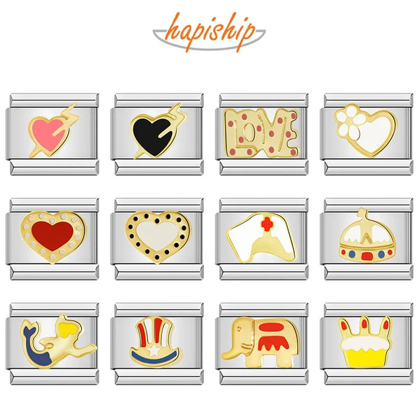 Hapiship Romantic Heart Love Lightning Elephant DJ365