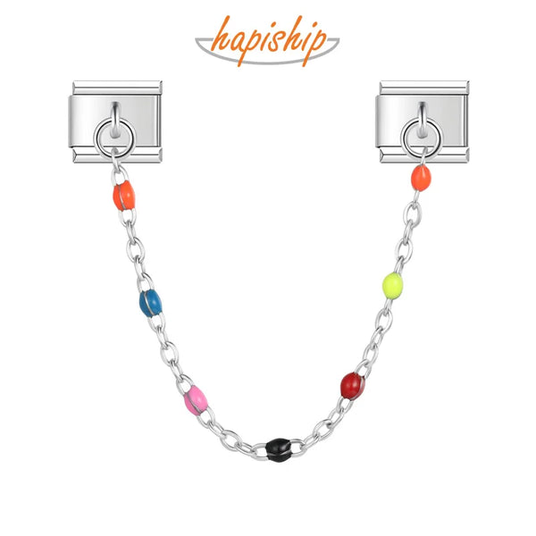 Hapiship  Stainless Steel Colors Chain  DJ1302