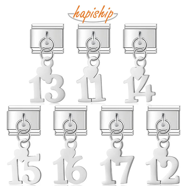 Hapiship Love Heart Lucky Numbers DJ1082