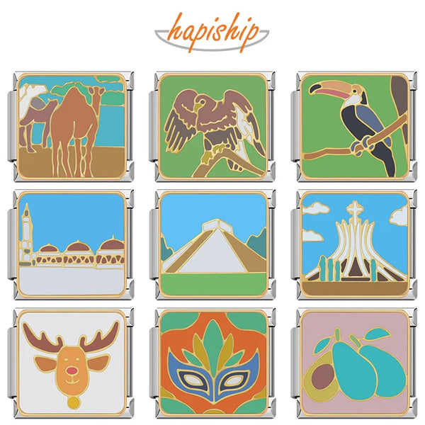 Hapiship Camel Mask Owl Avocado DJ1138-C