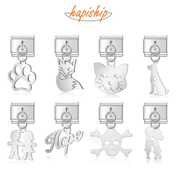 Hapiship Cat Skull Dog Kiss Hope DJ150