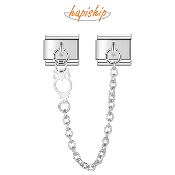 Hapiship Owl Boy Girls Cat Chain Link DJ868