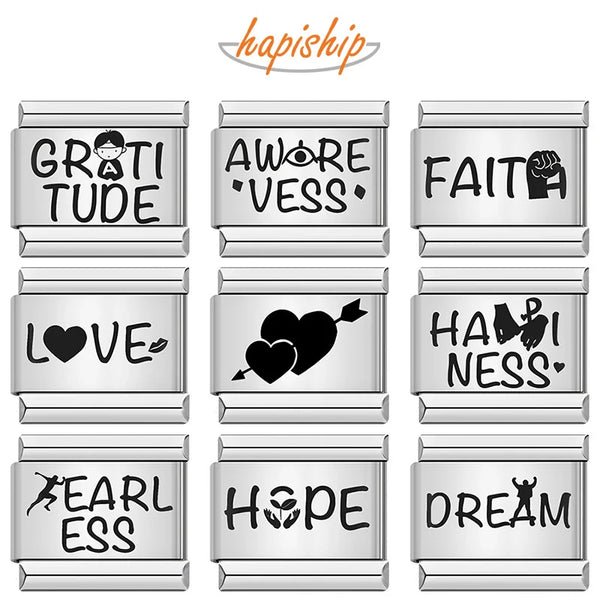 Hapiship Sweet Inspiring Words Faith Love Hope DJ330