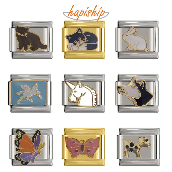 Hapiship Dog Elephant Cat Horse Fish Unicorn Rabbit DJ115