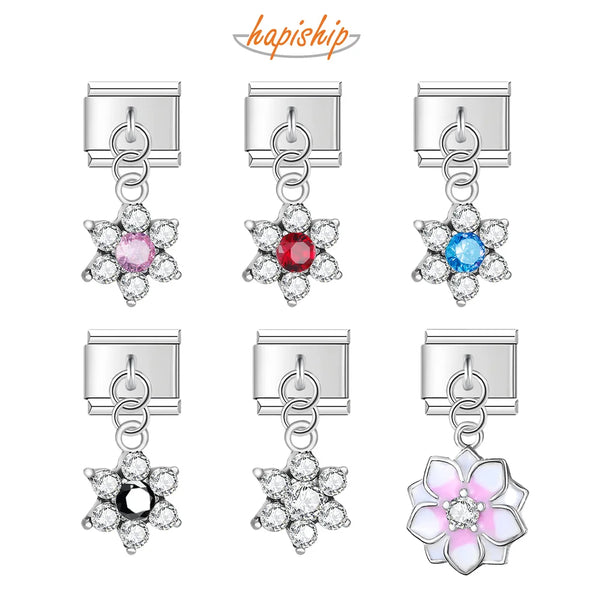 Hapiship Daisy Flower Rhinestone DJ012