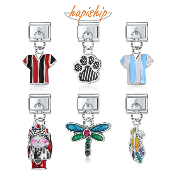 Hapiship Feather T-shirt Dragonfly DJ500