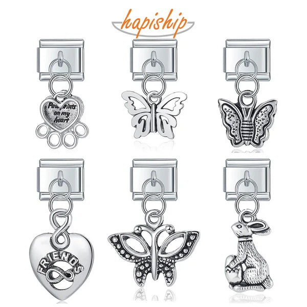 Hapiship Butterfly Rabbit Heart Claws DJ390