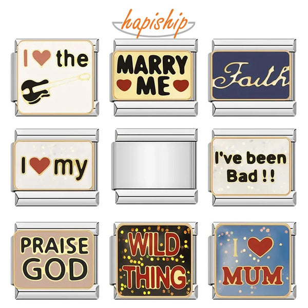 Hapiship Faith Marry Me Love Mum DJ1011-B