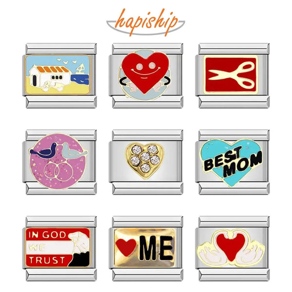 Hapiship Daisy MOM Heart Love Birds DJ059