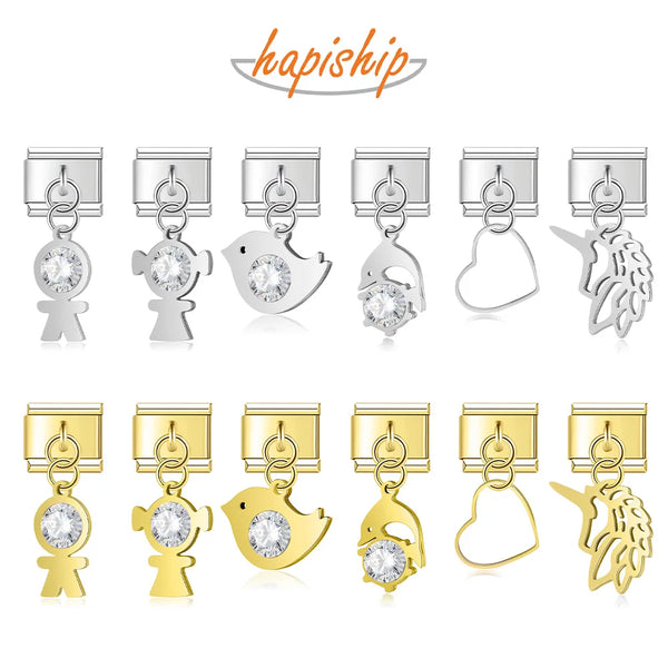 Hapiship Heart Dolphins Birds Boy Girl Unicorn DJ017