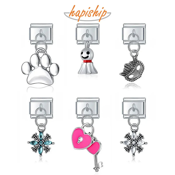 Hapiship Pink Heart Key Flower Mask DJ087
