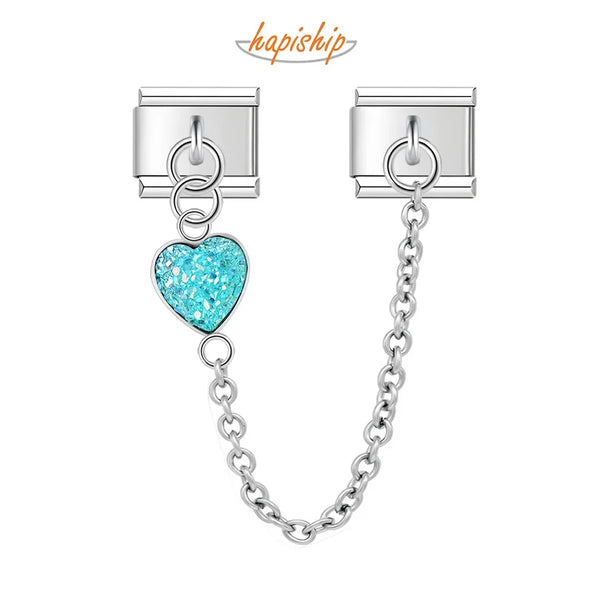 Cadena de corazón dulce y romántico Hapiship DJ285 