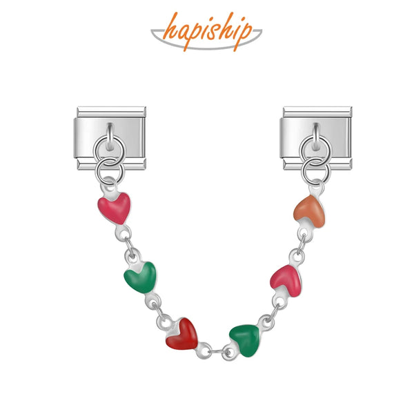 Stainless Steel Heart Chain DJ1380