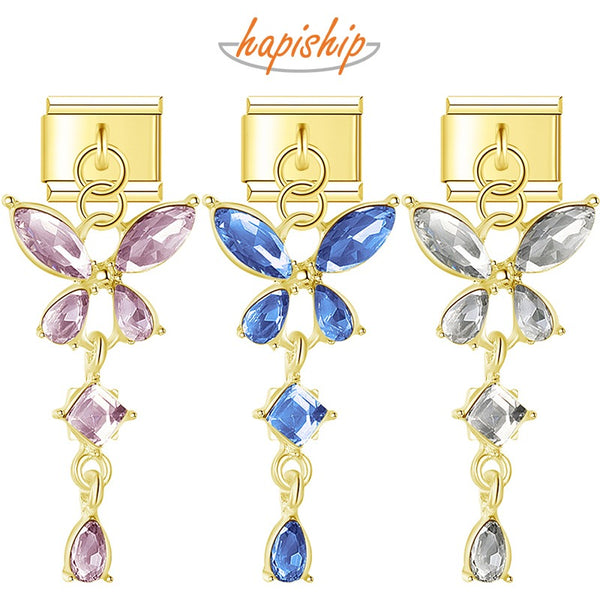 Butterfly Shiny CZ DJ1525