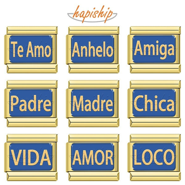 Golden Loco Madre Te Amo Amor TZ058-Gold