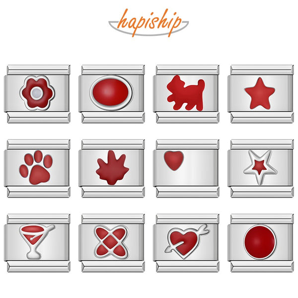 Red Flower Dog Star Heart DJ1690