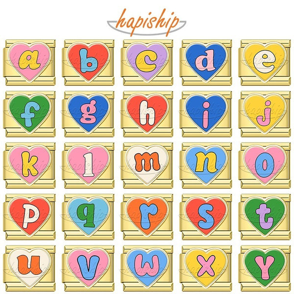 Golden Colors 26 Letter TZ172-Gold