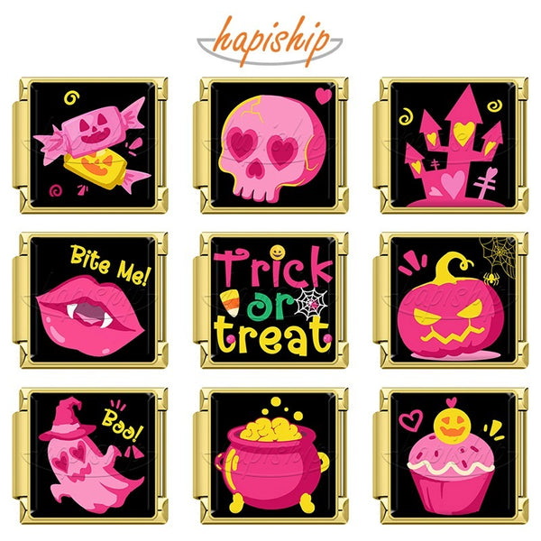 Golden Pink Halloween TZ212-Gold