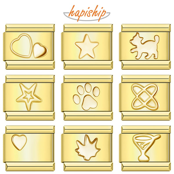 Heart Star Dog Leaves DJ1756