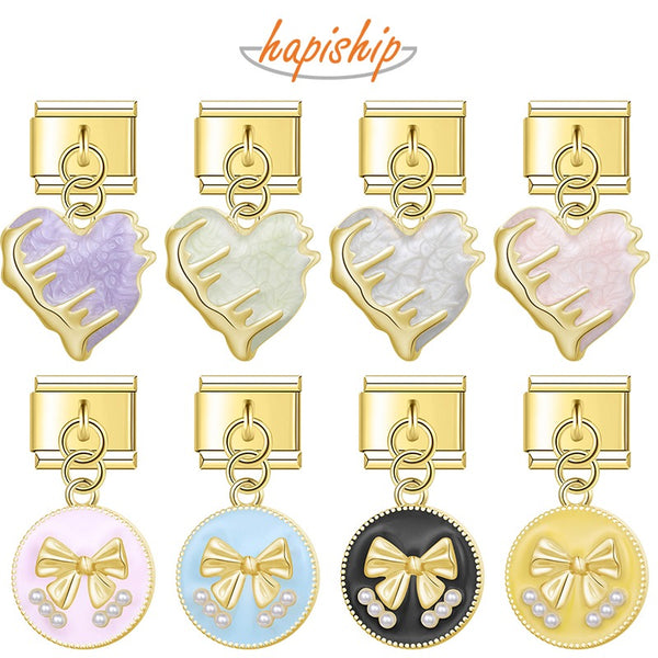 Heart Round Bowknot DJ1158