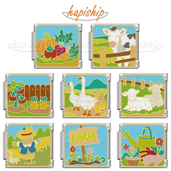 Farm Scarecrow Animal Vegetables  DJ1829-B