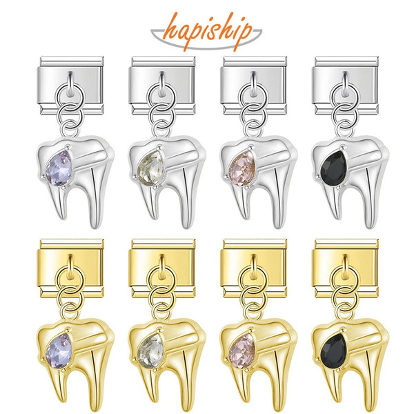 Tooth Shiny CZ DJ1226