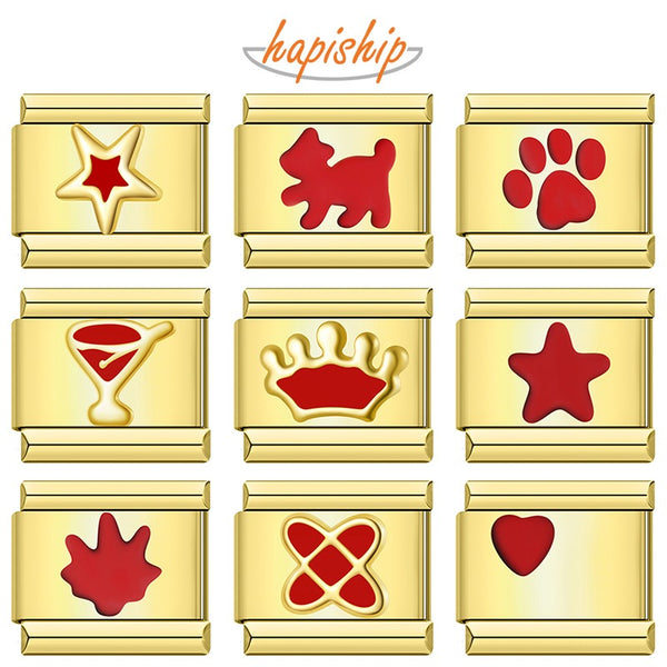 Star Dog Heart  DJ1586-Red